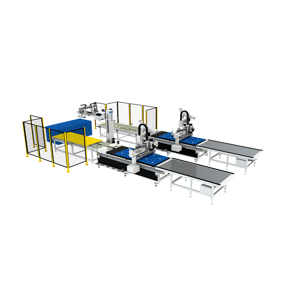 Load & Label 2 in 1 Robot+Nesting Cell