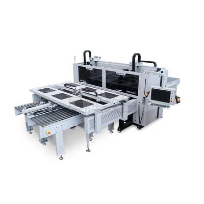 EHSA-2T Double Work ZoneThroughfeed Six Sided Drilling Machine